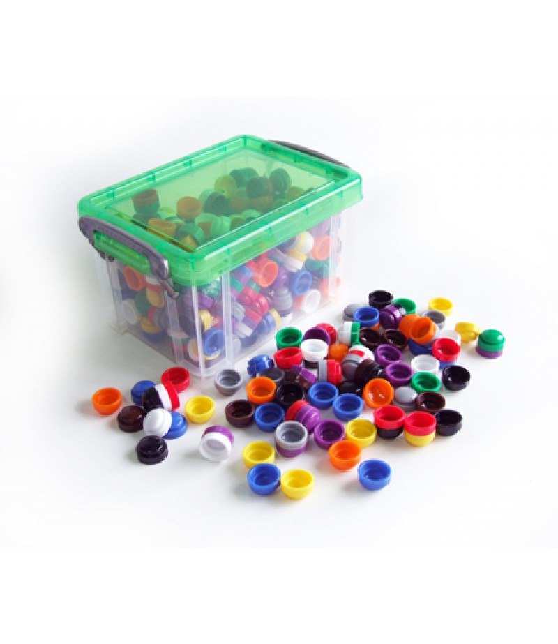 โมเดลฟิกเกอร์ อาร์ตทอย กล่องสุ่มของสะสม ของเล่นและโมเดลสะสม Set of 10 Colored Counters