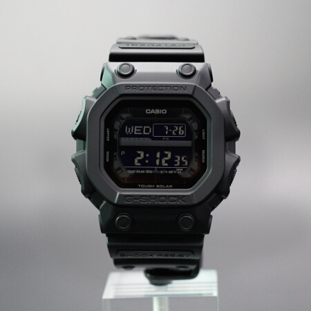 นาฬิกา Casio นาฬิกา G-SHOCK กันน้ําแฟชั่นย้อนยุคคลาสสิกคลาสสิกไฟฟ้าพลังงานแสงอาทิตย์ GX-56BB-1 antimagnetic