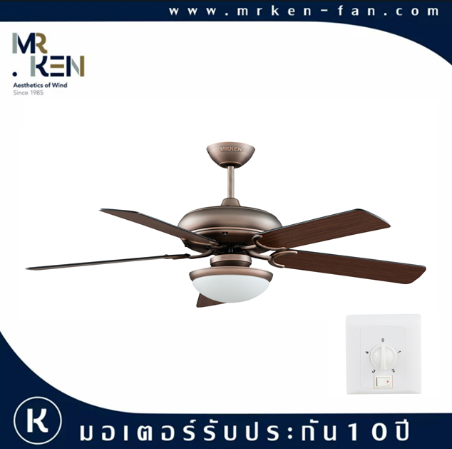 พัดลมเพดาน Mr.Ken รุ่น BALI-RB/LED+WALL CONTROL