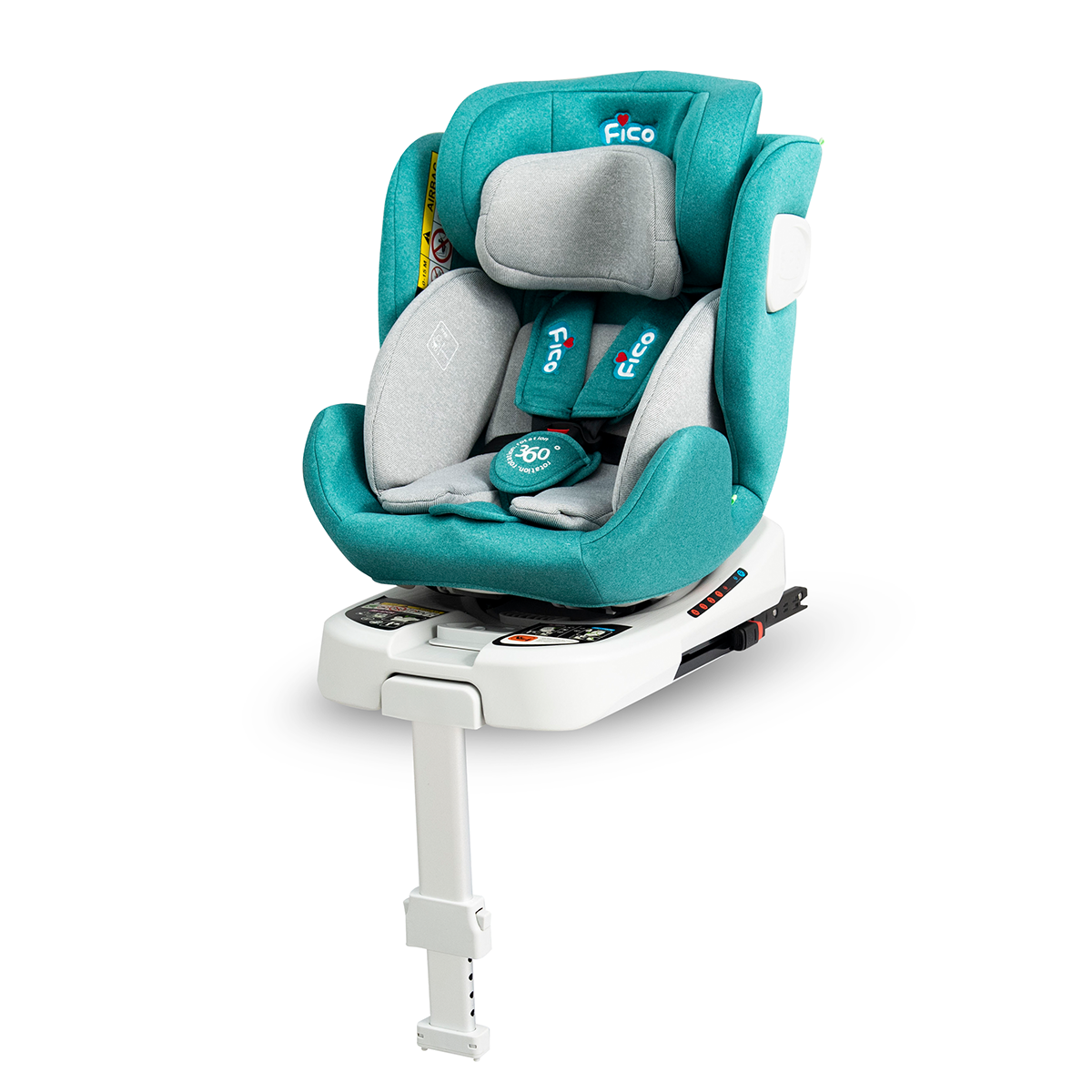 ใหม่ล่าสุด !! Fico คาร์ซีทเด็ก รุ่น Max-9 ( I-Size )ติดตั้งด้วยระบบ ISOFIX เหมาะสำหรับเด็กแรกเกิด - 12 ปี