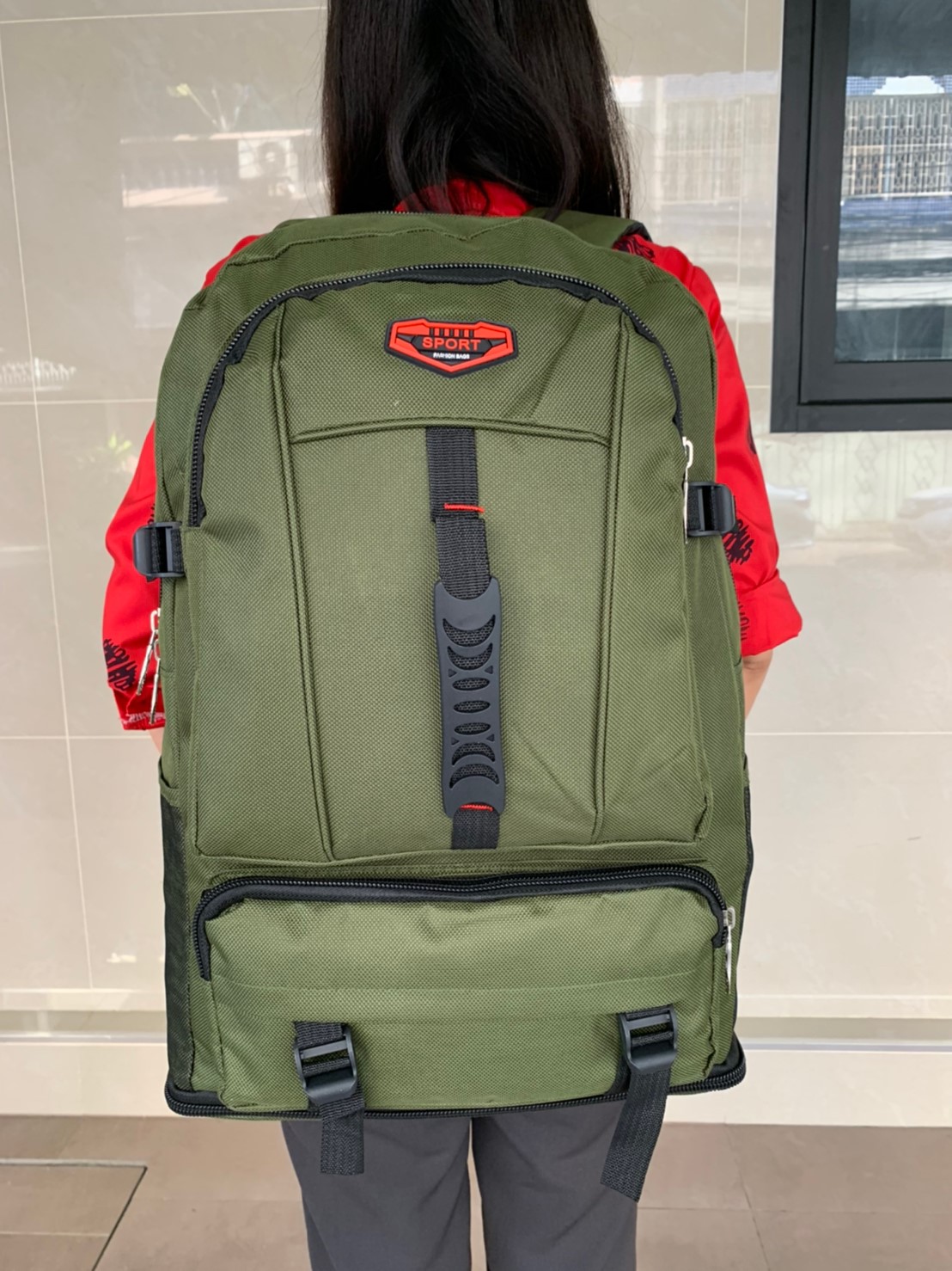Fuji Bag กระเป๋าเป้เดินทาง เป้ขยายได้ กระเป๋าเป้ใบใหญ่ กระเป๋าเป้เดินป่า กระเป๋าเป้ท่องเที่ยว เป้ไปแคมป์ เป้เข้าค่าย