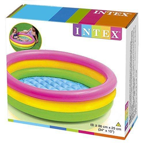 โมเดลฟิกเกอร์ อาร์ตทอย กล่องสุ่มของสะสม ของเล่นและโมเดลสะสม Intex Sunset Glow Baby Pool