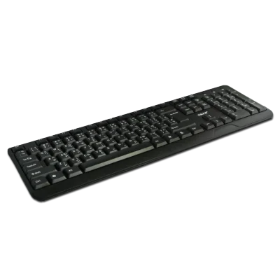 Oker คีย์บอร์ด รุ่น KB-318 Slim + Desktop Waterpoof Keyboard USB