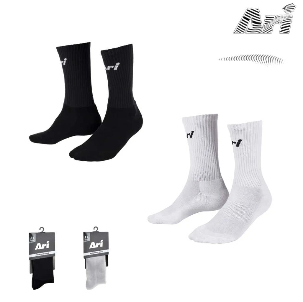 ถุงเท้า ARI CREW SOCKS - ความยาวครึ่งแข้ง