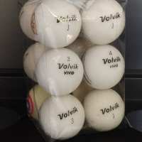 ลูกกอล์ฟมือสอง volvik ลูกจริง สภาพดี ซ้อม ออกรอบ ราคาประหยัด แพ๊ค 12 ลูก พร้อมส่ง