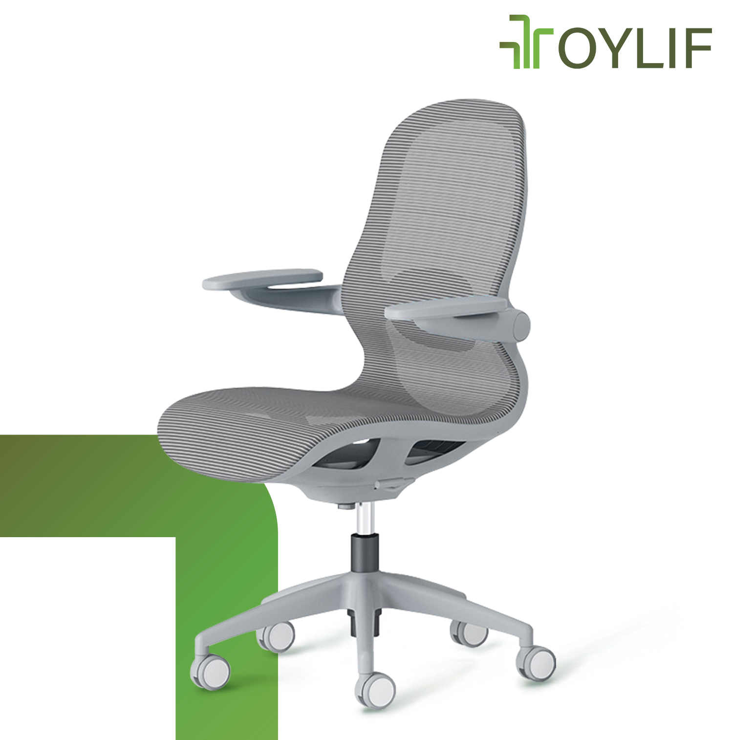 OYLIF M1 Office Chair【Ready to Ship】Work Chair The computer chair has swivel and folding armrests. Reclining Beautiful Design Office Chair ราคา 5,736 บาท*ส่งฟรี