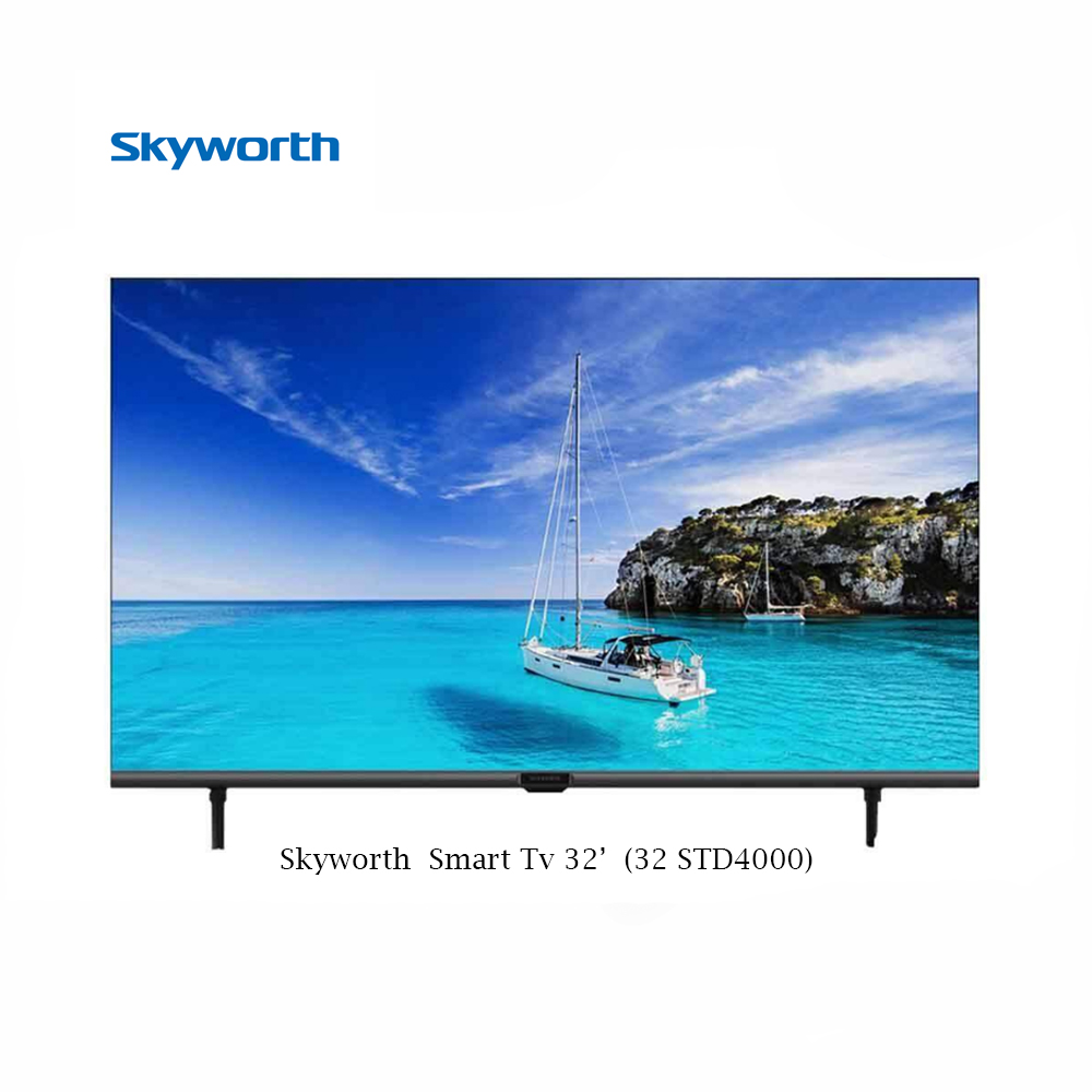 Skyworth Smart Tv 4K UHD Android คมชัด FHD รองรับ WIFI Youtube Browser By Mac Modern ราคา 5,390 บาท*ส่งฟรี