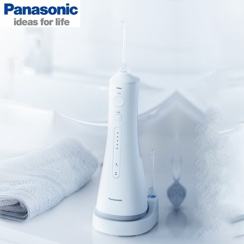 Panasonic EW1511 Rechargeable Water Flosser Dental Oral Irrigator Waterpik with Ultrasonic Technology เครื่องทำความสะอาดฟันไฟฟ้า เครื่องทำความสะอาดฟัน