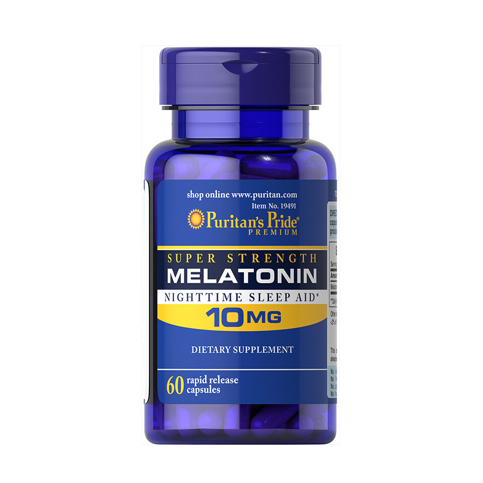 Puritan's pride Melatonin 10 mg 60 Capsules