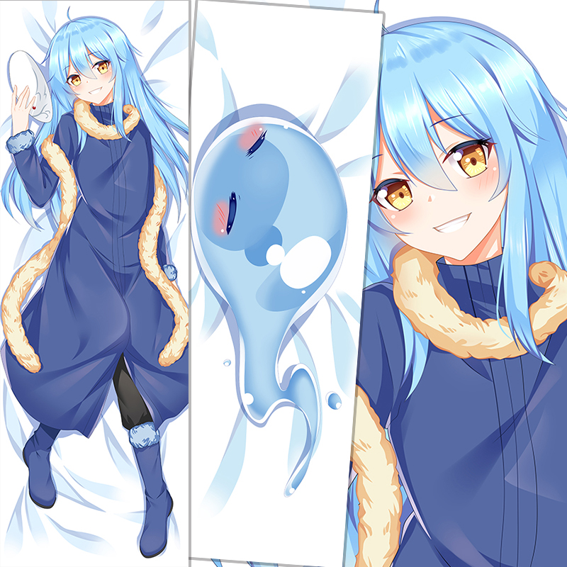 Anodized new Kaname rimuru pillow S lime stripe pillow pillow Col new Kaname rim encapsulant Maru pillow pillow anime pillow case custom body pillow long pillow long sets is x 150cm DIY ราคา 407 บาท*ส่งฟรี