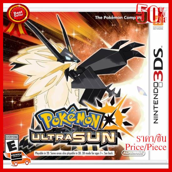 ✨✨#BEST SELLER?? 3ds pokemon ultra sun ( us ) ##แผ่นเกมส์ เครื่องเกมส์ เกมส์เพลย์ xbox nintendo ps4 ps2 อุปกรณ์เกมมิ่ง อุปกรณ์เกมส์ pubg Game
