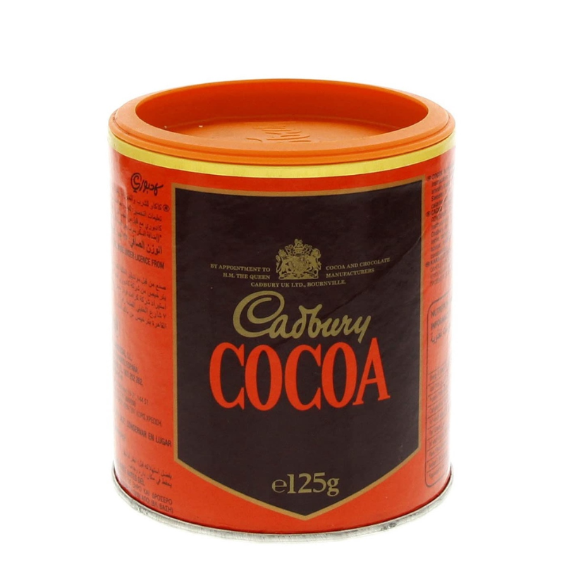 Cocoa Powder 125g Cadbury brand 125g ราคา 259 บาท*ส่งฟรี