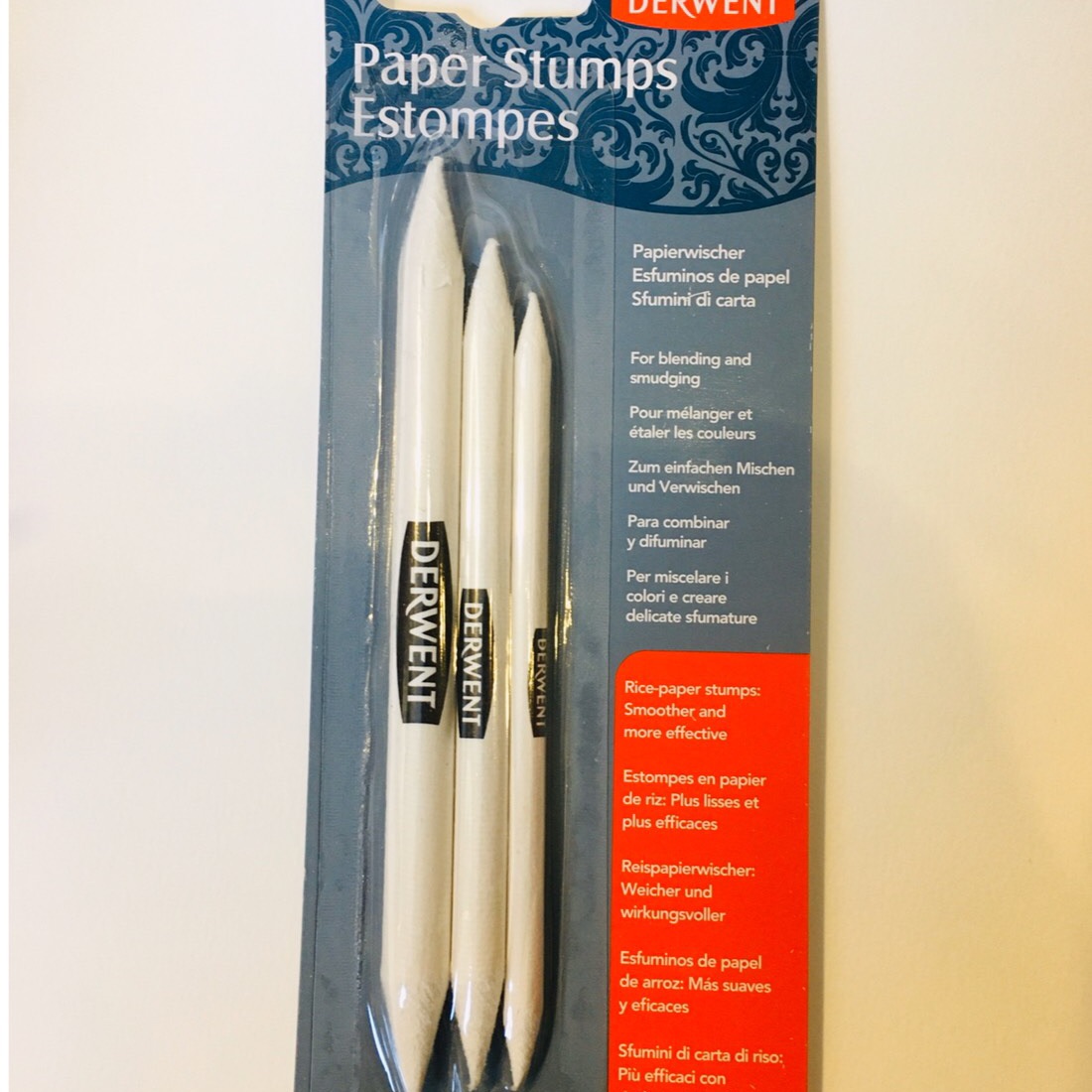 แท่งเกลี่ยสี Derwent paper stump tools