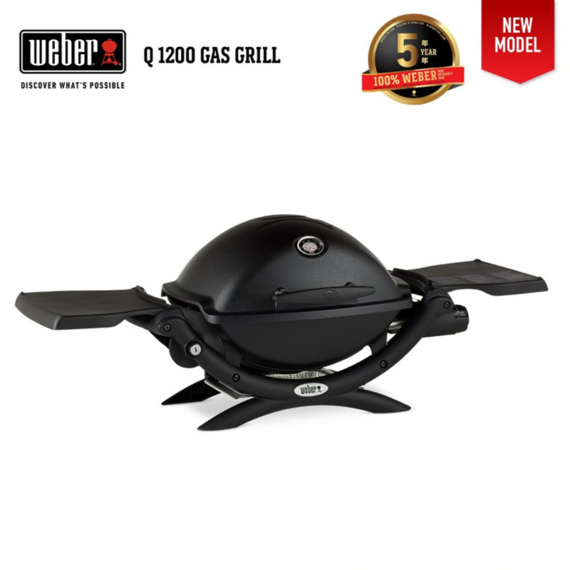 WEBER BBQ Portable Gas Grill - Q1200 High Lid ราคา 16,599 บาท*ส่งฟรี