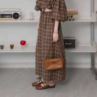 Kimmame - กระโปรง รุ่น Joy in Check Skirt