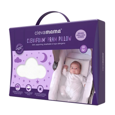 Clevafoam pram pillow 0-6 months