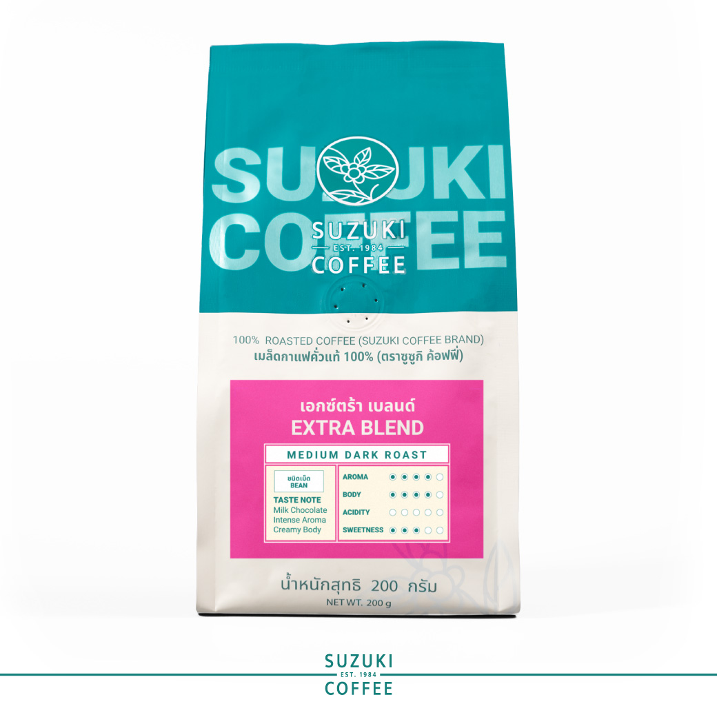 SUZUKI COFFEE Extra Blend - Medium Dark ราคา 219 บาท*ส่งฟรี