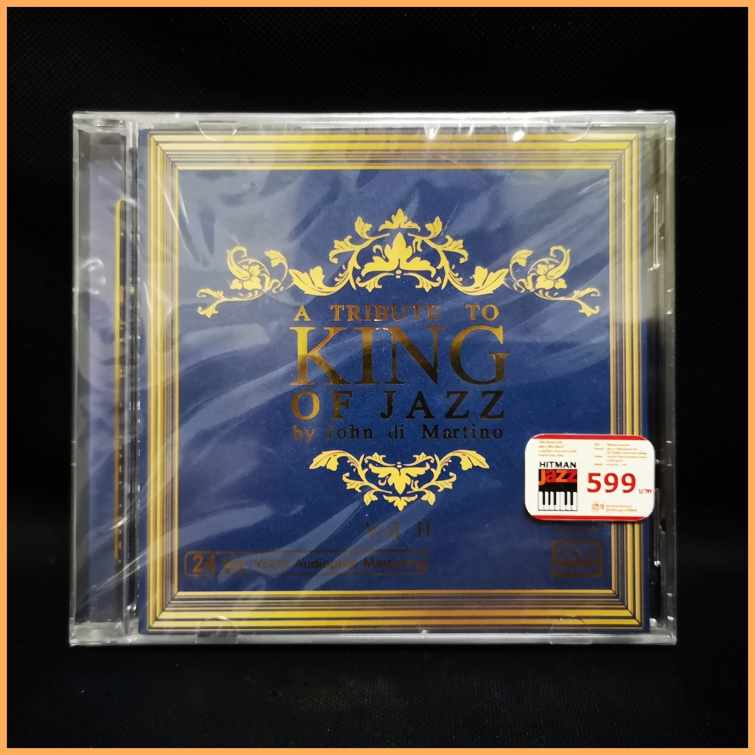 CD อัลบั้มเพลงพระราชนิพนธ์ A Tribute to King of Jazz by John di Martino Vol.2 (CD 24 bit) (Audiophile) (แผ่นใหม่ มือหนึ่ง)