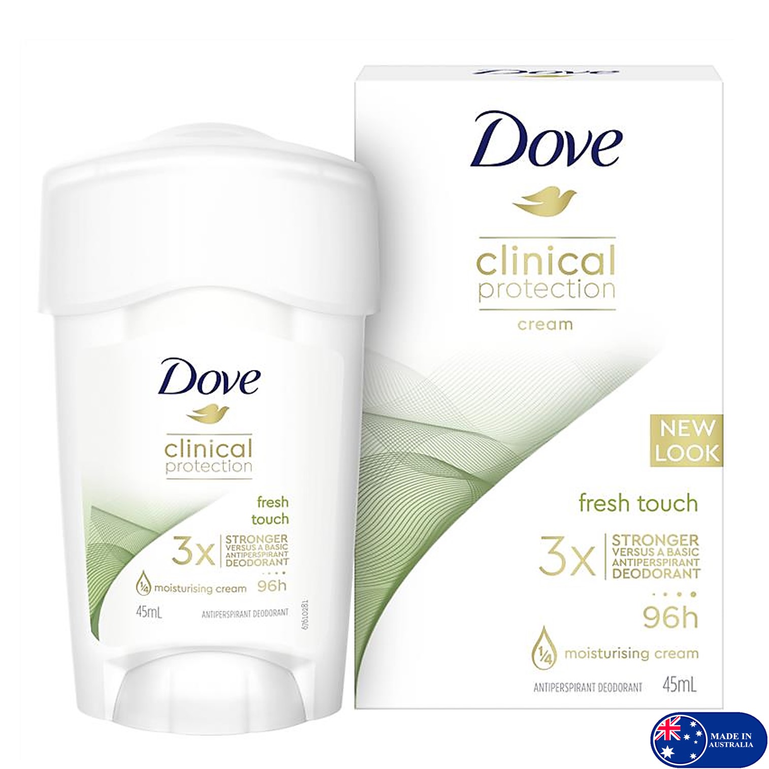 Dove Clinical Antiperspirant Stick Deodorant Fresh Touch 48g ผลิตภัณฑ์ระงับกลิ่นใต้วงแขนแบบแท่งสติ๊กสูตรพิเศษสำหรับผู้หญิงสินค้านำเข้าจากออสเตรเลียพร้อมส่ง ราคา 1,290 บาท*ส่งฟรี