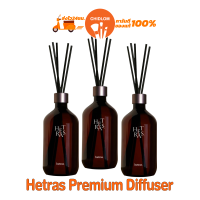 การันตีของแท้100%✨ ก้านไม้หอม Hetras Premium Diffuser 500ml น้ำหอมปรับอากาศ เฮทรัส #D7 #83