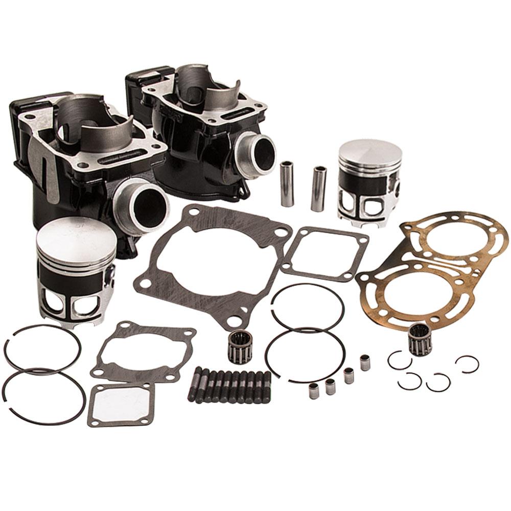 maXpeedingrods กระบอกลูกสูบ Top End Kit สำหรับ Yamaha Banshee 350 YFZ 3501987-2006 w / ปะเก็นแหวนลูกสูบ 64x54 มม. ขวาซ้าย (SKU# CPK-YMH-YFZ350)