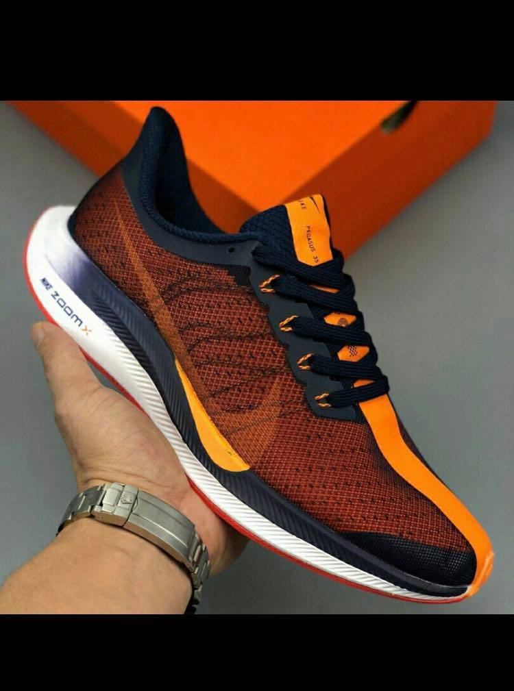 สินค้าคุณภาพNIKE ZOOM PEGASUS 35 TURBO รองเท้าผู้ชาย รองเท้าผู้หญิง รองเท้ากีฬา รองเท้าวิ่ง นันทนาการ ระบายอากาศ