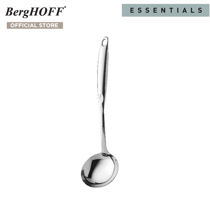 BergHOFF ทัพพีสแตนเลสสตีล รุ่น Essential ทนทาน 33 ซม สีเงิน 1301110 ราคา 712 บาท*ส่งฟรี