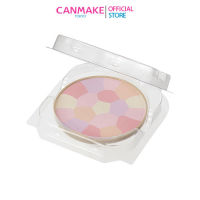 CANMAKE  Marshmallow Finish Powder Abloom Refill แป้งเรนโบว์ 5 เฉดสี SPF19 PA++ แป้งโปร่งแสง 5 เฉดสี อัพผิวไบร์ท