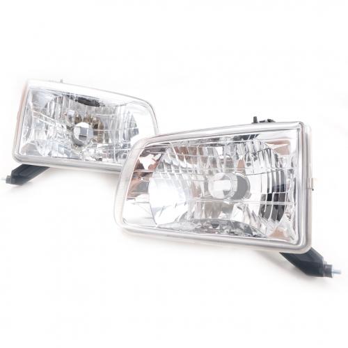 Head Lights Front Lamp Clear Lens Pair For Toyota Hilux MK4 Pickup 1998-2001 ราคา 1,895 บาท*ส่งฟรี