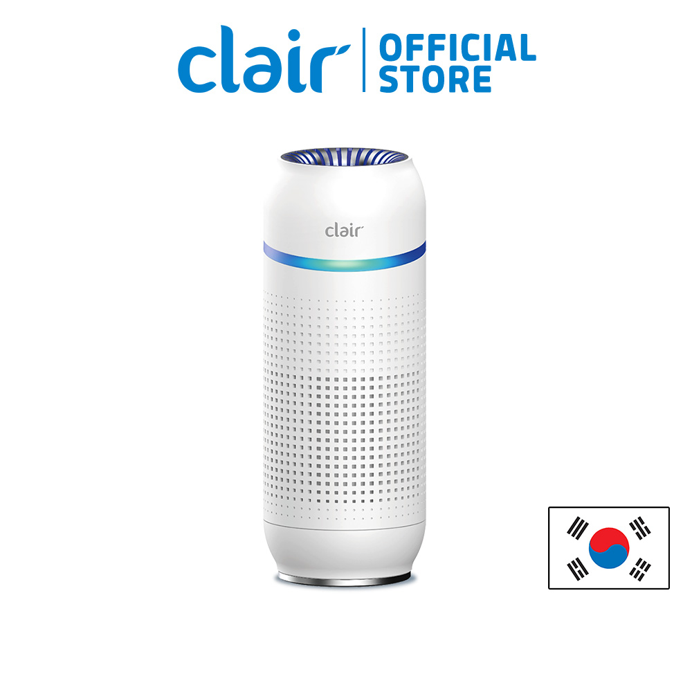 Clair B3S Portable, Rechargeable Air Purifier เครื่องฟอกอากาศ with UV LED Sterilizer for Car, Airplane, Office, Room, HEPA Filter removes 99.9% Dust, Smoke, Odor ราคา 2,084 บาท*ส่งฟรี