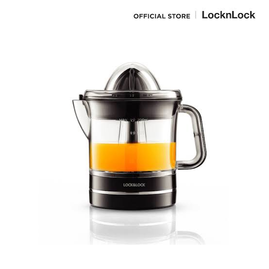 LocknLock - เครื่องคั้นน้ำส้มไฟฟ้า Citrus Juicer EJJ236BLK ราคา 413 บาท*ส่งฟรี