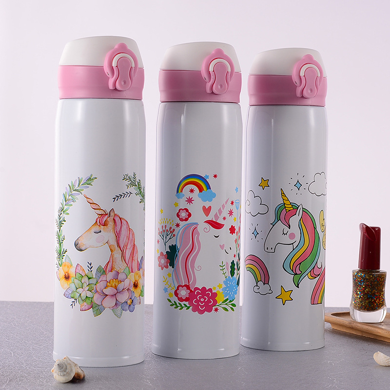 420Ml Sanrio ฉนวนถ้วย Cinnamoroll ถ้วยน้ำข้าวสีดำ Hello Kitty My Melody นักเรียนสแตนเลสกระป๋องขวดน้ำเด็ก