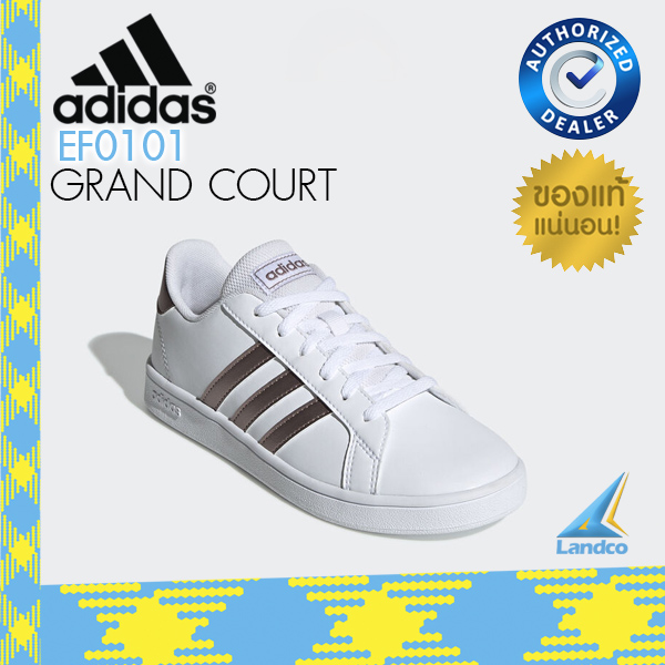 Adidas รองเท้า อาดิดาส CFW Junior Shoe Grand Court EF0101 (1200)