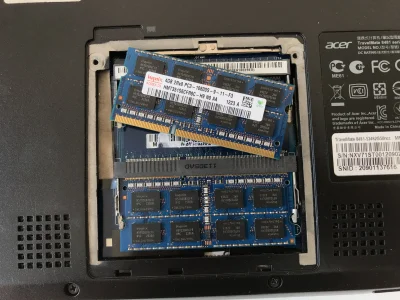 RAM Notebook DDR3 PC3 10600S บัส 1333 (Hynix 16 Chips)