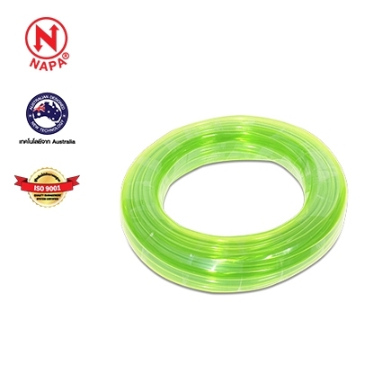 Napa Pvc Hose 5/8 10 M. Clear Green, Highly Flexible and Strong. the Rubber Material Is Difficult to Bend. Can Be Used Outdoors Impact Resistant (358104) ราคา 239 บาท*ส่งฟรี