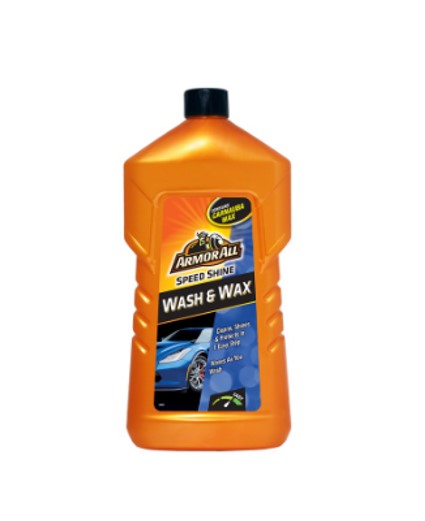 ArmorAll Wash & Wax น้ำยาล้างรถ และเคลือบเงาสูตรผสมคานูบาแวกซ์ ราคา 199 บาท*ส่งฟรี