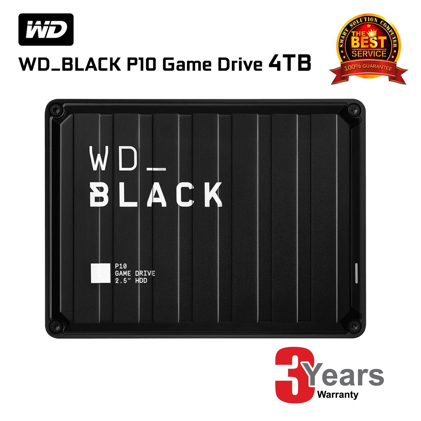 WD Black P10 Game Drive 4TB USB 3.2 (WDBA3A0040BBK)