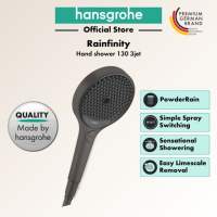 hansgrohe Rainfinity ฝักบัวมือ 130 มม. 3 โหมดน้ำ HG26864000