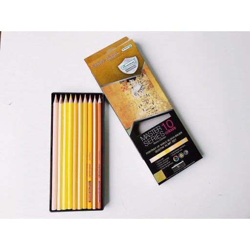 Master Art มาสเตอร์อาร์ต ดินสอสี 10 สี พร้อมกบเหลา รุ่นมาสเตอร์ซีรี่ย์(8851907268503)