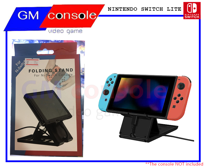 ขาตั้ง เครื่องเล่นNintendo Switch -- Games Holder Professional Plastic Folding Stand For N-Switch Console