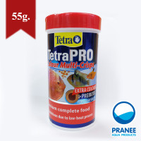 Tetra Pro Colour Multi-Crisps 55g./250ml. อาหารปลาน้ำจืดชนิดแผ่น