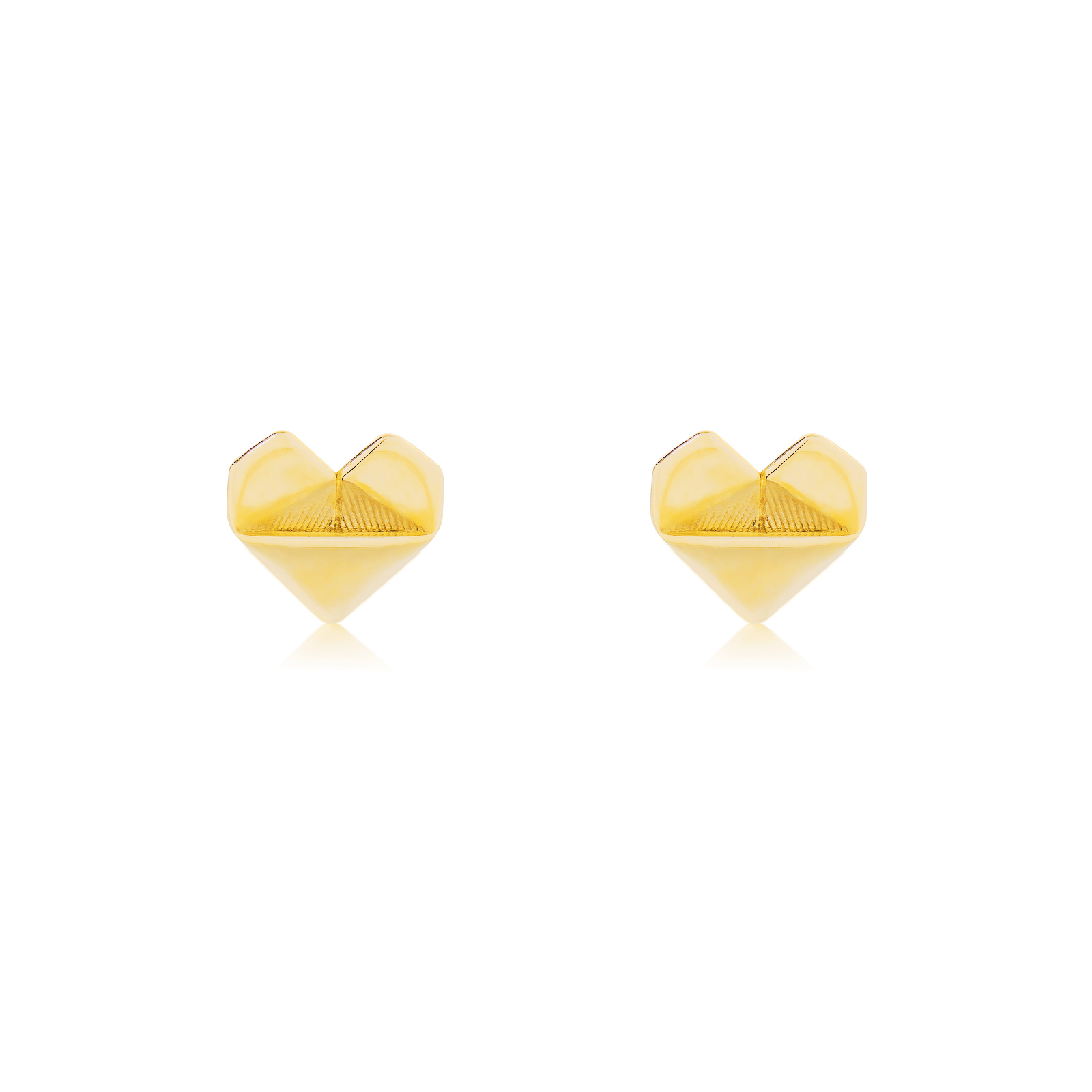 ORIGAMI LUCKY STUD EARRINGS ต่างหูลายกระดาษพับ สัญลักษณ์แห่งความโชคดี และ ความสุข  13 ลาย