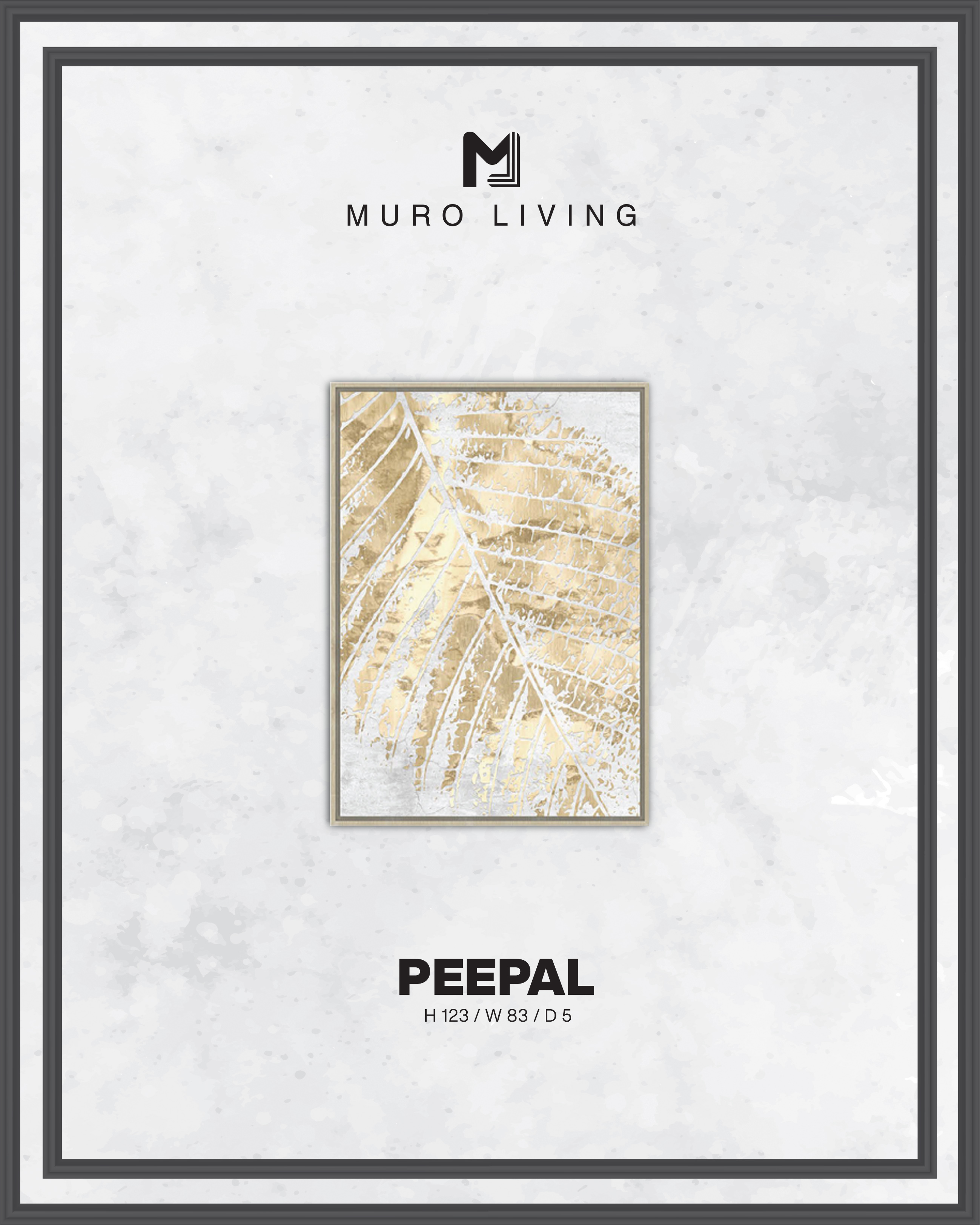 Muro Living photo decoration designer model PEEPAL ราคา 8,590 บาท*ส่งฟรี