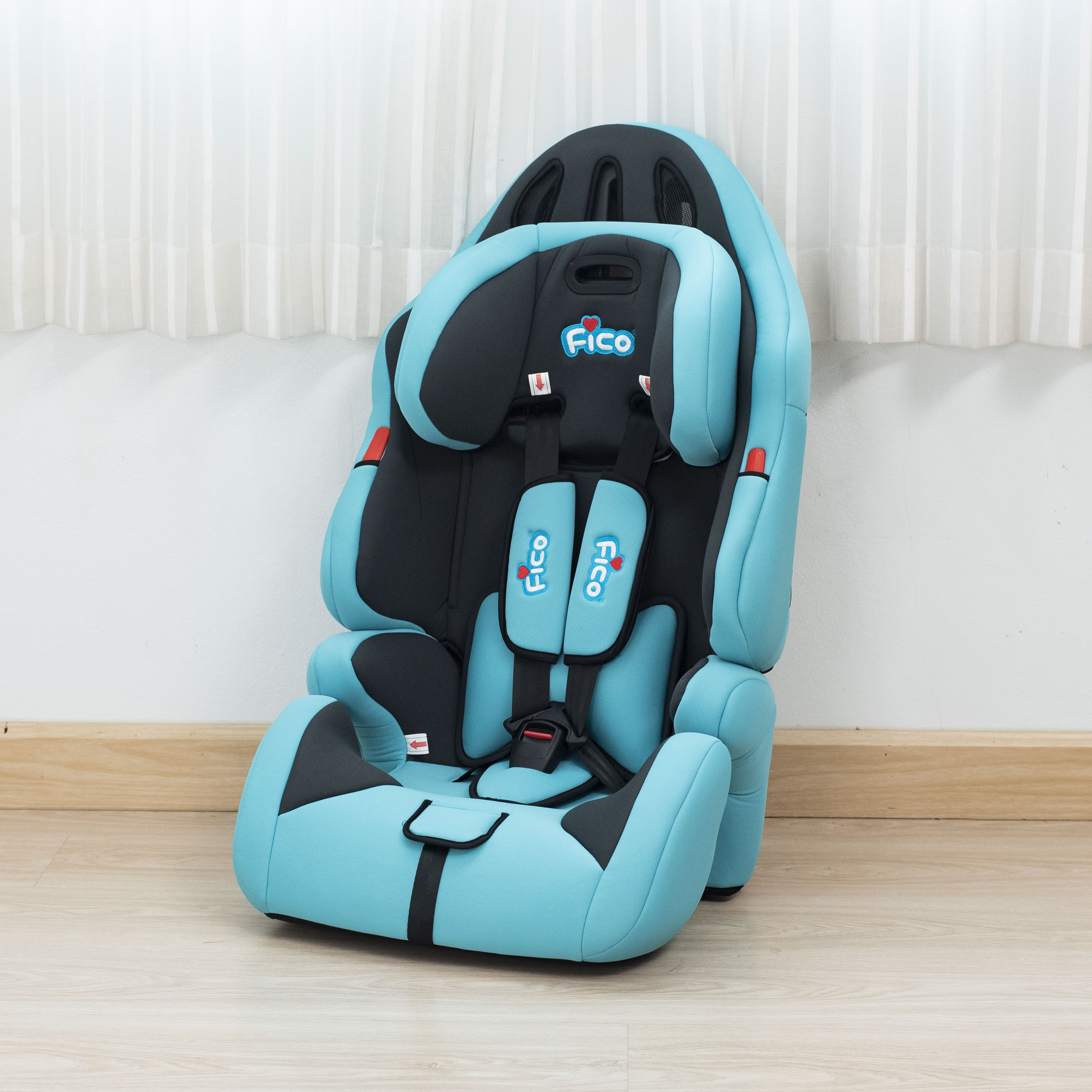Fico คาร์ซีท ทรงสปอร์ต รุ่น RA-G New เบาะกว้าง นั่งสบาย รองรับเด็กได้ถึง 12 ขวบ