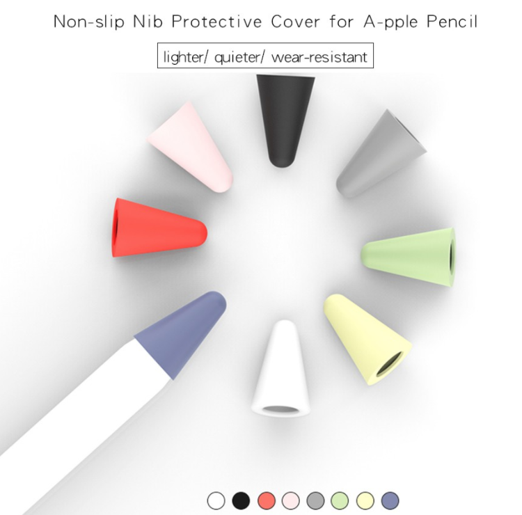 พร้อมส่ง🇹🇭 ซิลิโคนหัวปากกา Nib Cover Apple Pencil 1 2 เขียนได้ ถนอมหัวปากกา จุกซิลิโคน nib หัวปากกา จุกปากกา