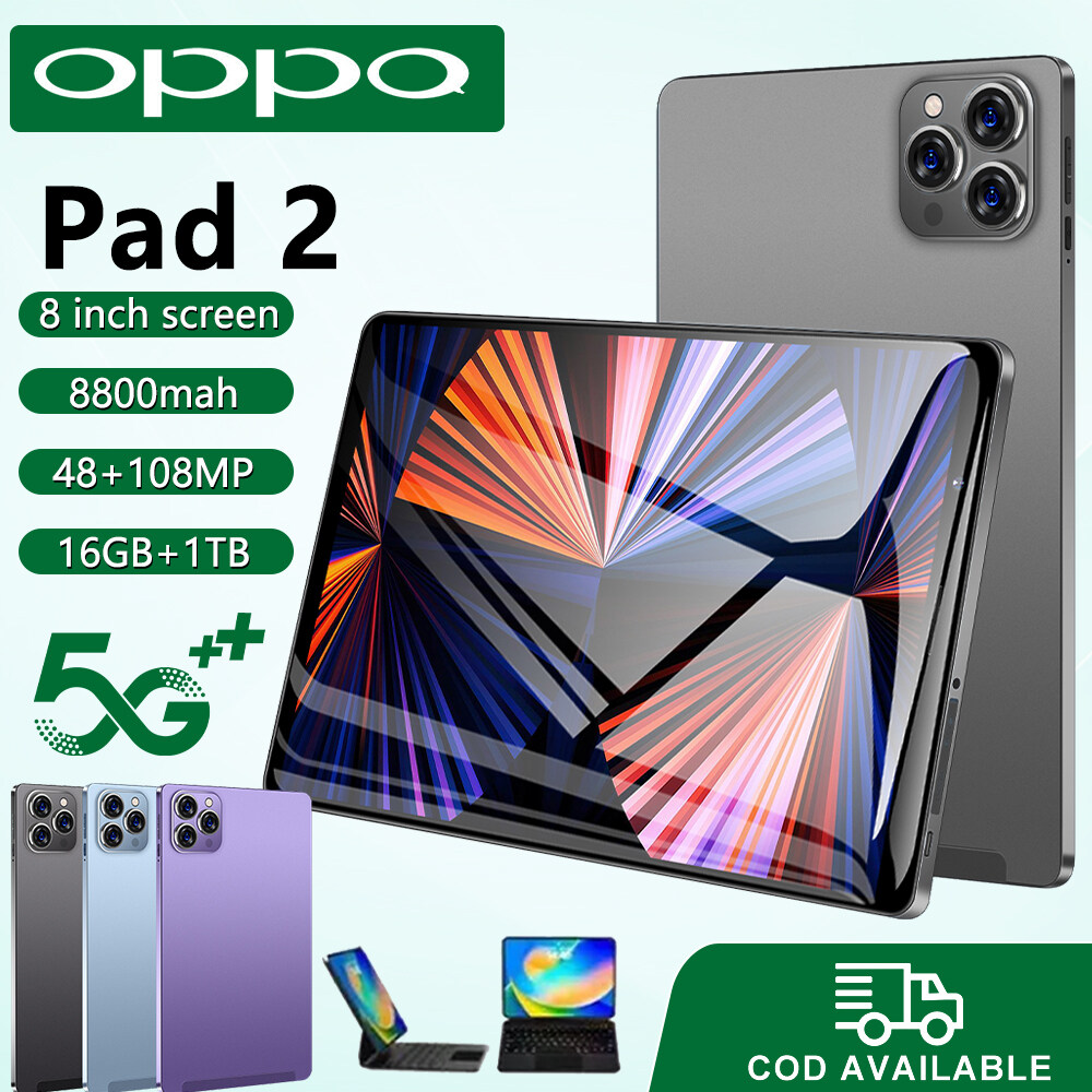 2023ใหม่ 0PPQ Pad2 Tablet 10.1นิ้ว RAM16GB ROM512GB 4K Full HD 11-Core แท็บเล็ตถูกๆ รองรับ2ซิมการ์ด Tablet Android 12.0 4G/5G แท็บเล็ตมือหนึงแท้2022 แท็บเล็ตสำหรับเล่นเกม แท็บเล็ต ราคาถูก ราคา 1,099 บาท*ส่งฟรี