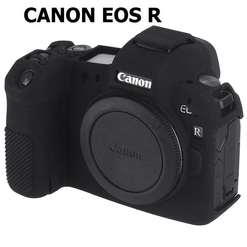 ซิลิโคลนกันกระแทกกล้อง CAMERA CASE SILICONE CANON EOS R BLACK