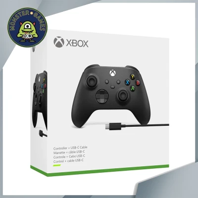 จอย Xbox X Series + สาย USB-C รุ่นใหม่ล่าสุด !!!!! (XBox X Wireless Controller)(จอย XBox one X)(จอย X-box one USB)