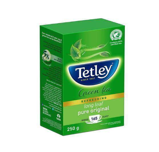 Tetley Long Leaf Green Tea, For Tasty And Healthy Life 250G