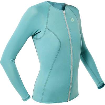 ดูภาพ เสื้อดำน้ำตื้นแขนยาวความหนา 1.5 มม. สำหรับผู้หญิง Women Swimming suit <br/>เพิ่มเติม เสื้อดำน้ำตื้นแขนยาวความหนา 1.5 มม. สำหรับผู้หญิง Women Swimming suit